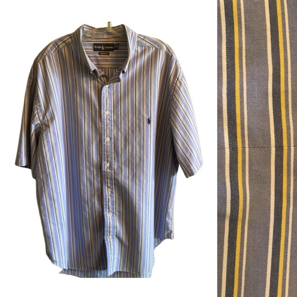 Ralph Lauren Classic Fit Short Sleeve Shirt Size 2XB